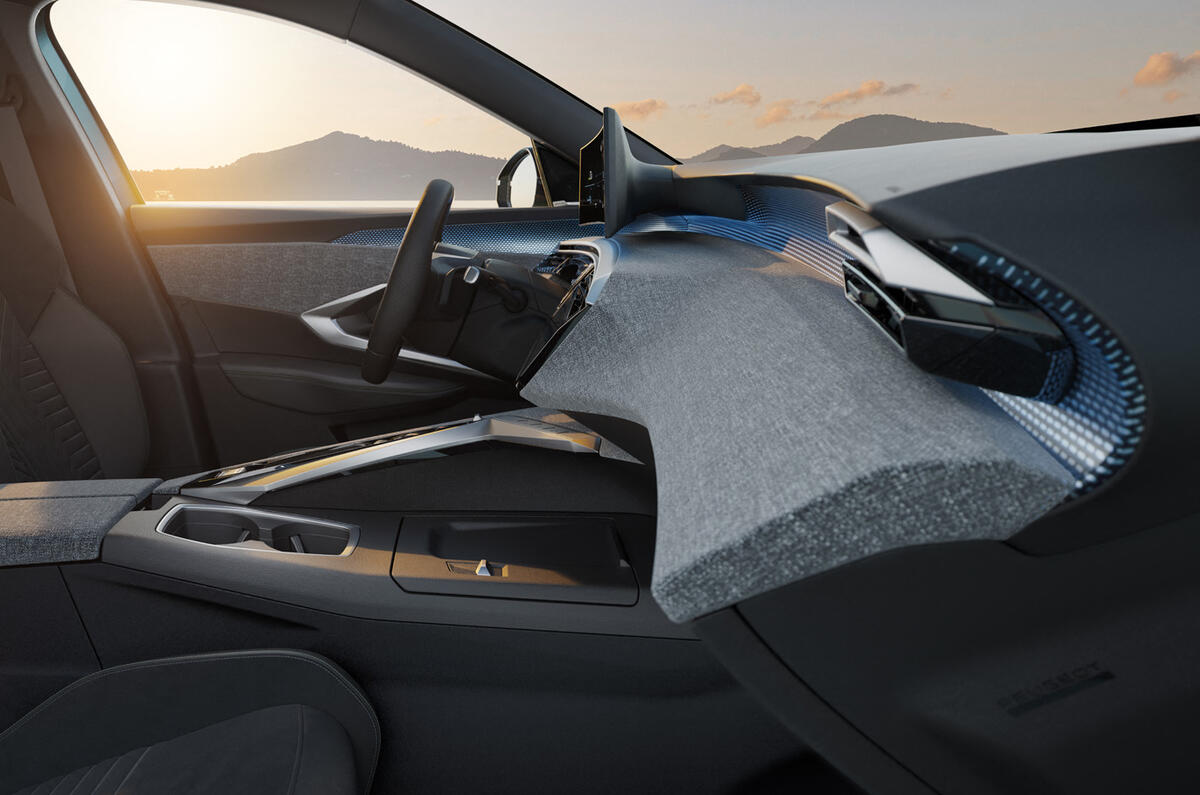 Peugeot e 3008 soft materials Peugeot e 3008 soft materials