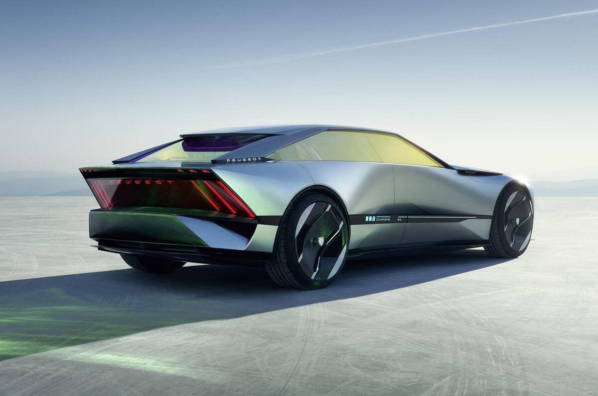 Peugeot Inception Concept rear end