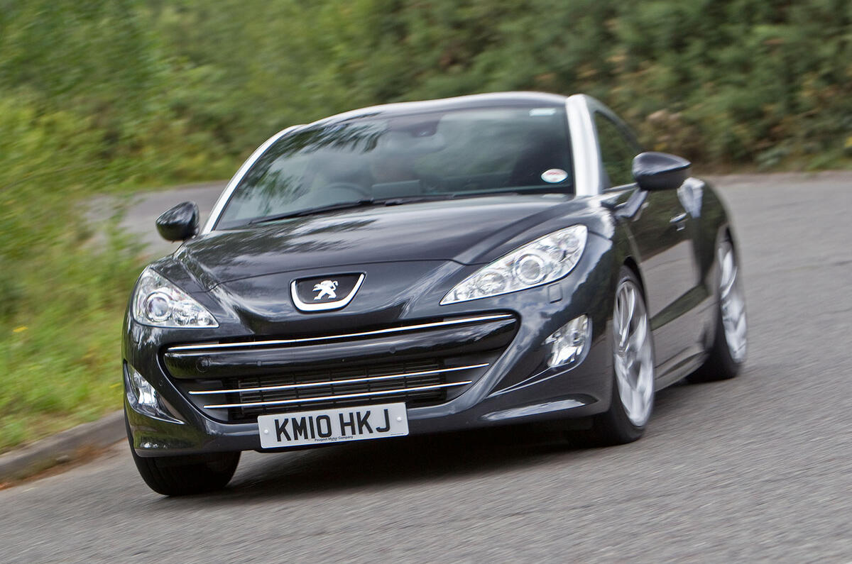 Peugeot RCZ front Peugeot RCZ front