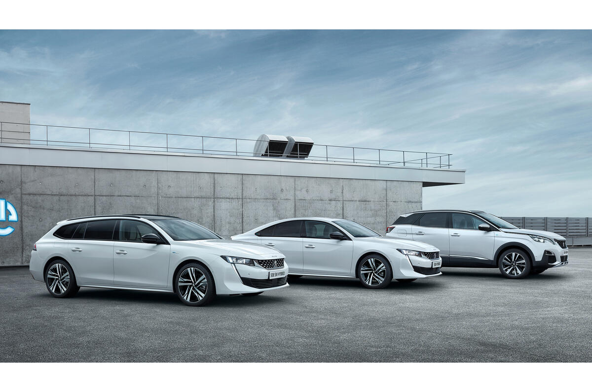 Peugeot plug-in hybrids