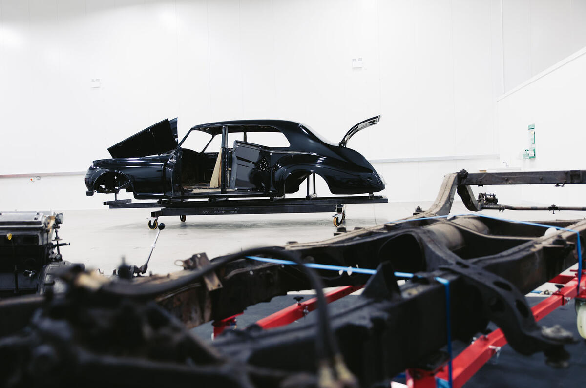 Lunaz Rolls-Royce Phantom in progress