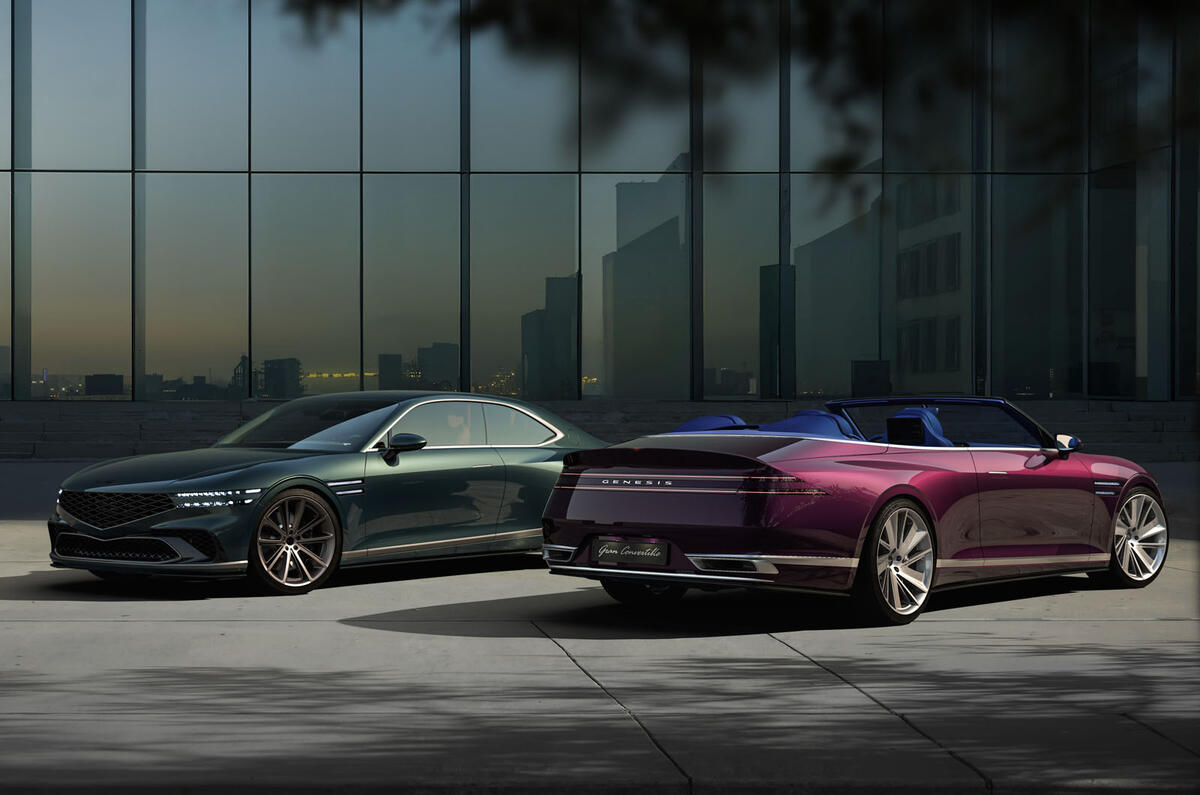 Photo 2 (from Left) X Gran Coupe Concept, X Gran Convertible Concept