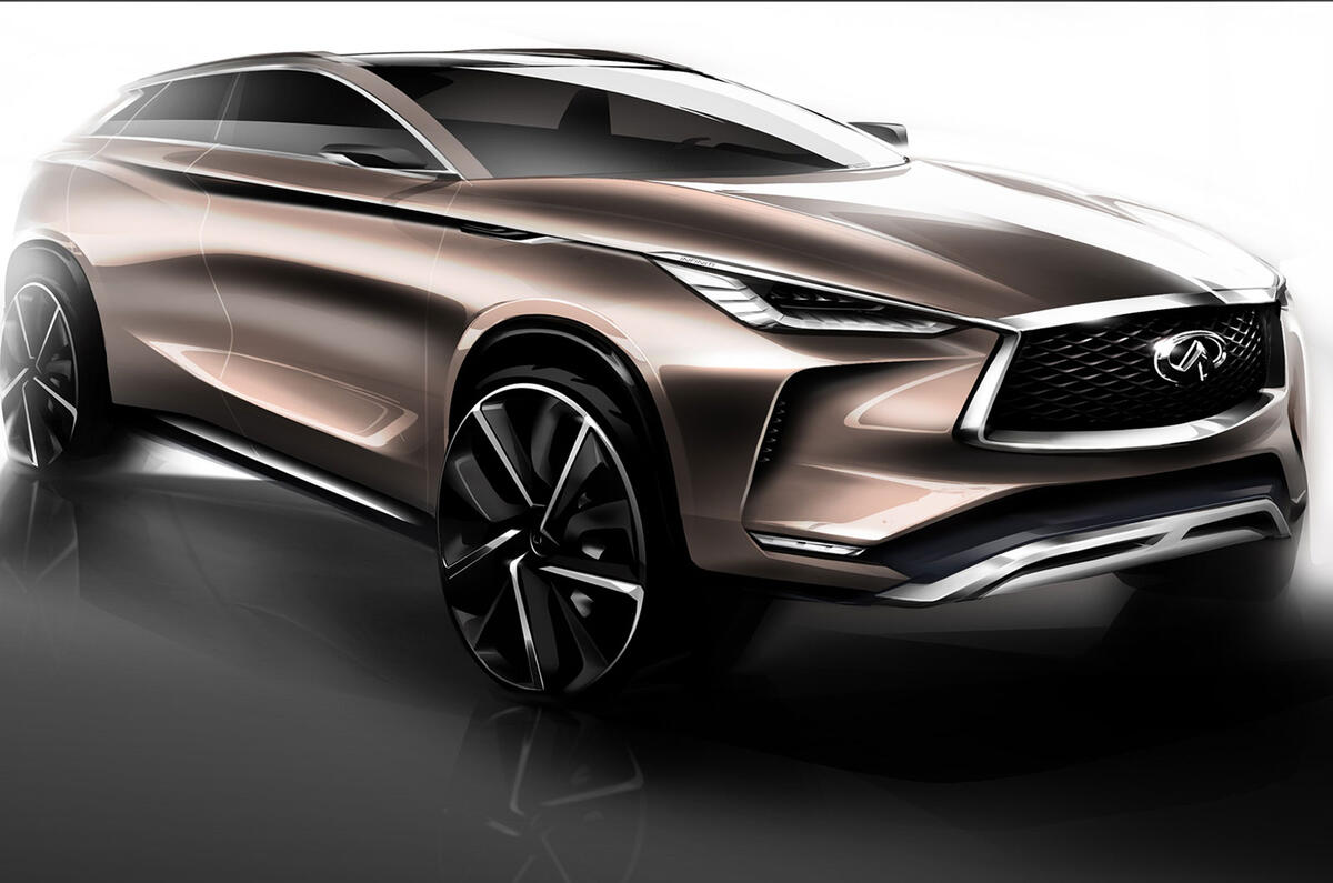Infiniti QX50 Concept SUV Infiniti reveals QX50 Concept SUV