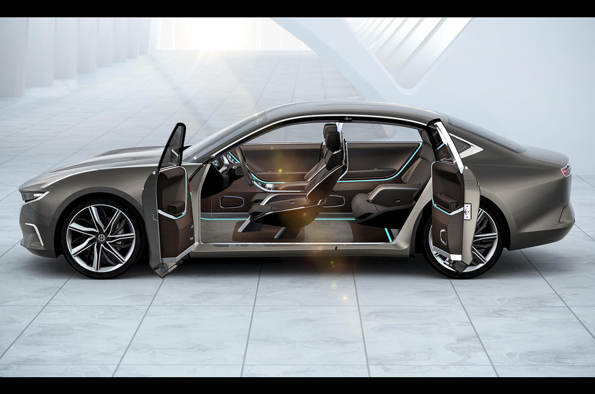 Pininfarina H600 side interior