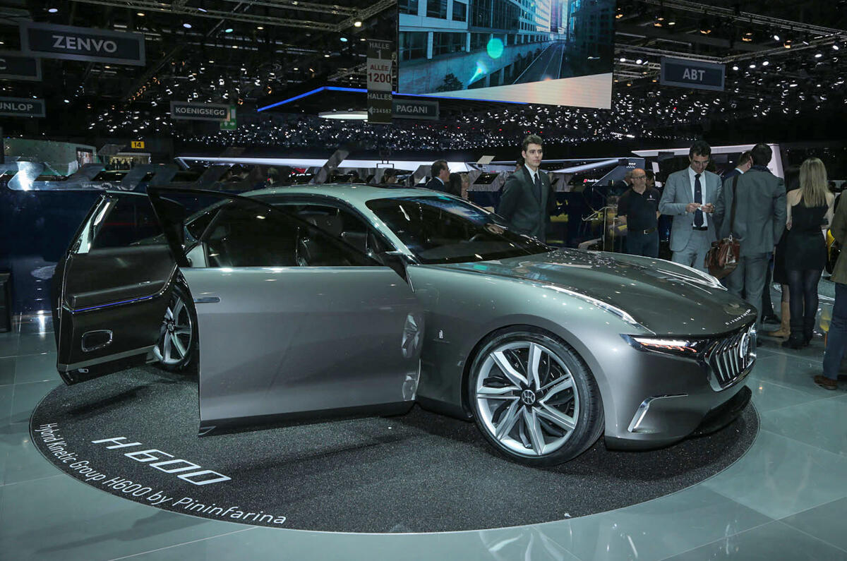 Pininfarina H600 saloon concept