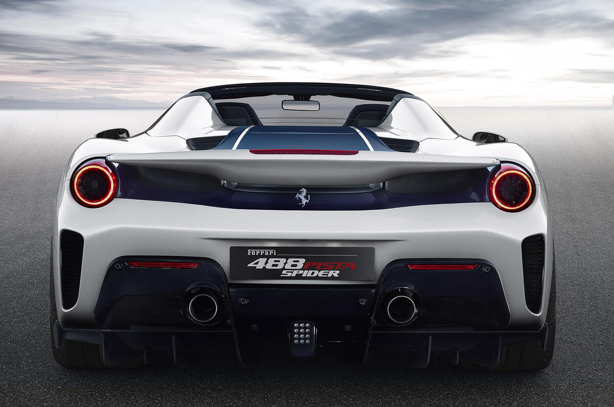Ferrari unveils 488 Pista Spider at Pebble Beach