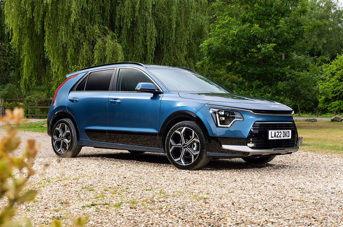 The Kia Niro Plug-In Hybrid offers up to 40 miles of electric range. Great for city commutes.