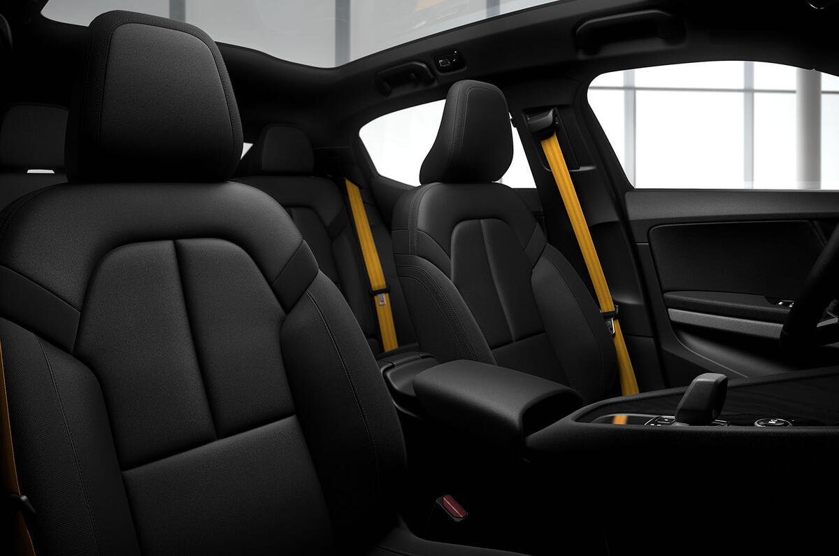 Polestar 2 - interior Polestar 2 - interior