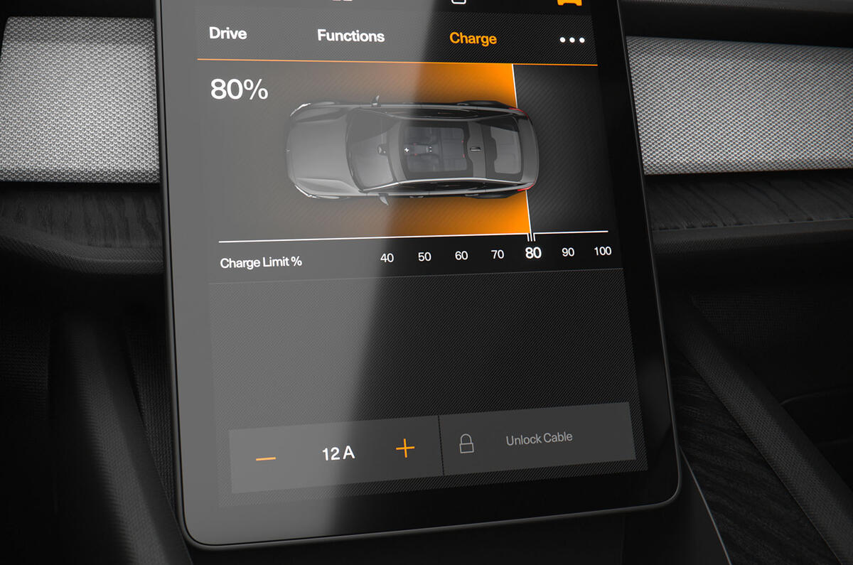 Polestar 2 - interior Polestar 2 - interior