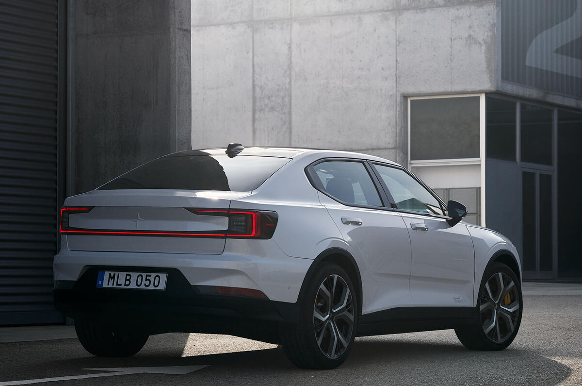 Polestar 2 - static rear Polestar 2 - static rear