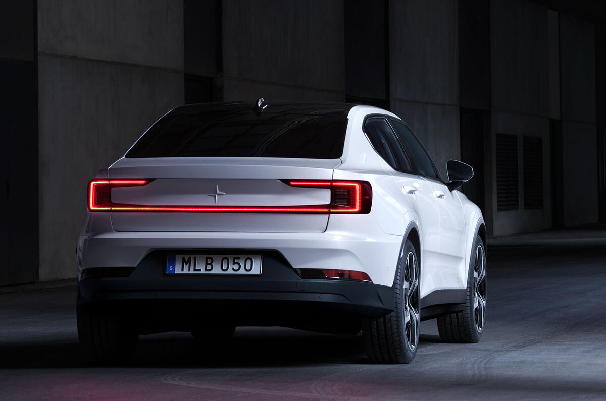 Polestar 2 - static rear Polestar 2 - static rear