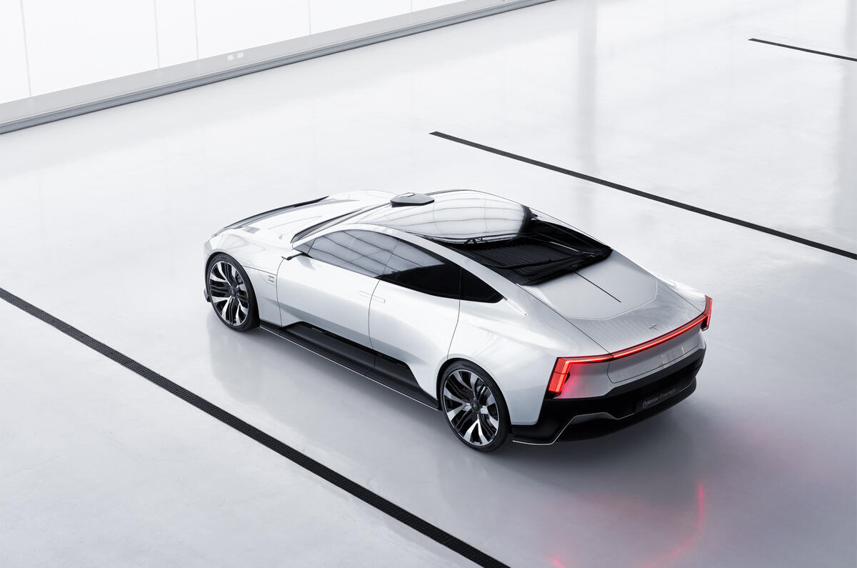 Polestar Precept side high new Polestar Precept side high new