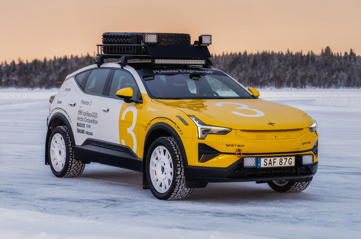 Polestar 3 Arctic Circle front qtr Polestar 3 Arctic Circle front qtr