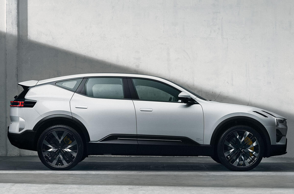 Polestar 3 side Polestar 3 side