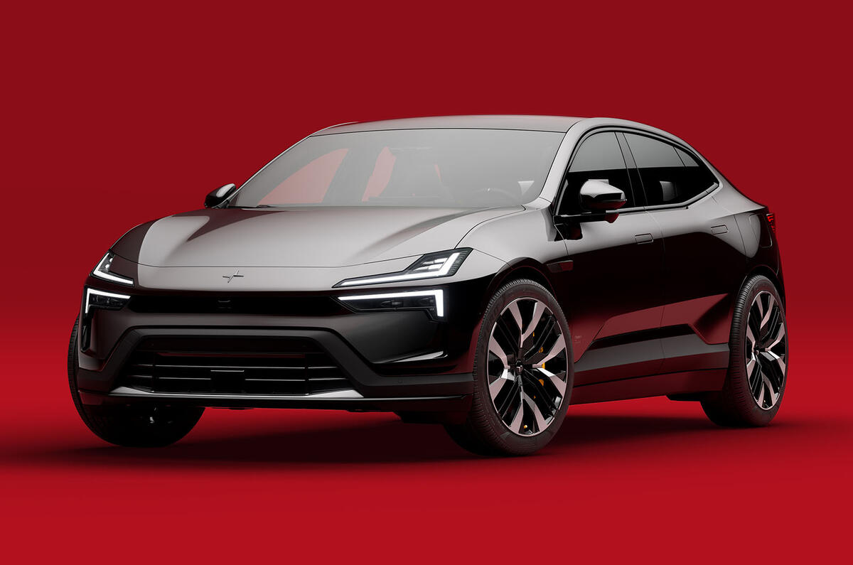 Polestar 4 front three quarter Polestar 4 front three quarter