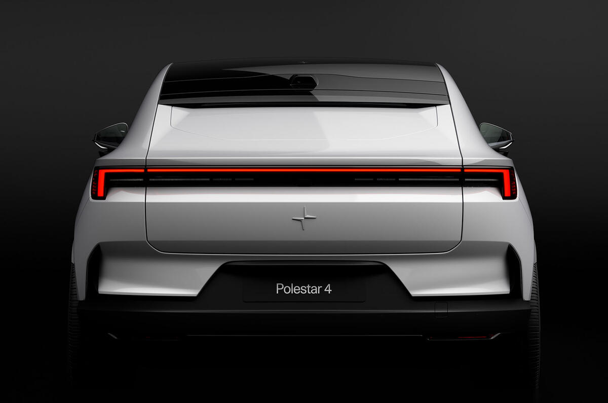 Polestar 4 rear Polestar 4 rear