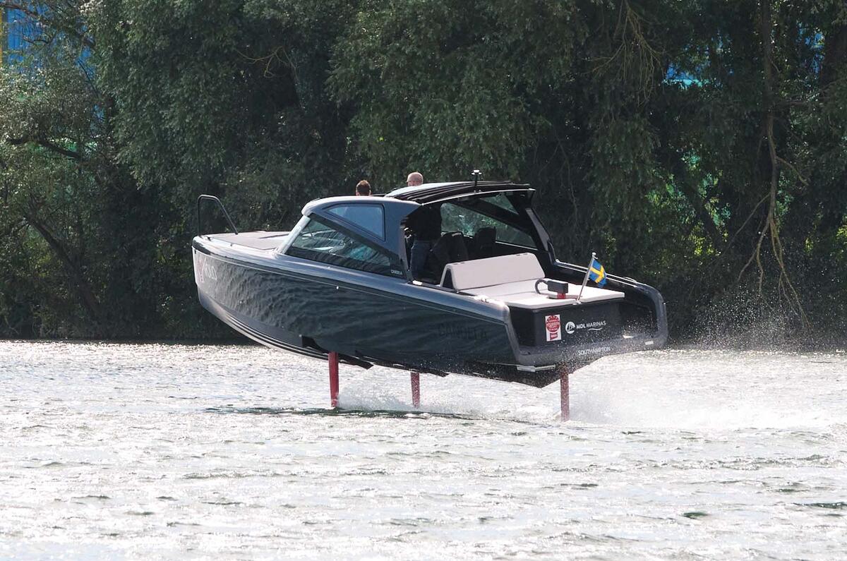 Polestar boat feature rear