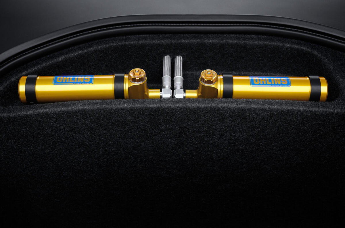 Polestar2 BST Edition 270 ohlins shock absorbers Polestar2 BST Edition 270 ohlins shock absorbers