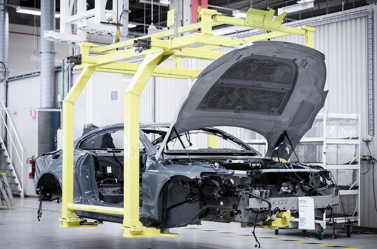 Polestar 1 prototypes enter production