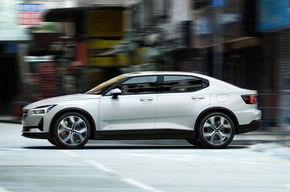 Polestar 2 Performance - side