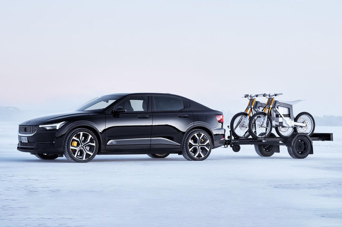 polestar 2 towing