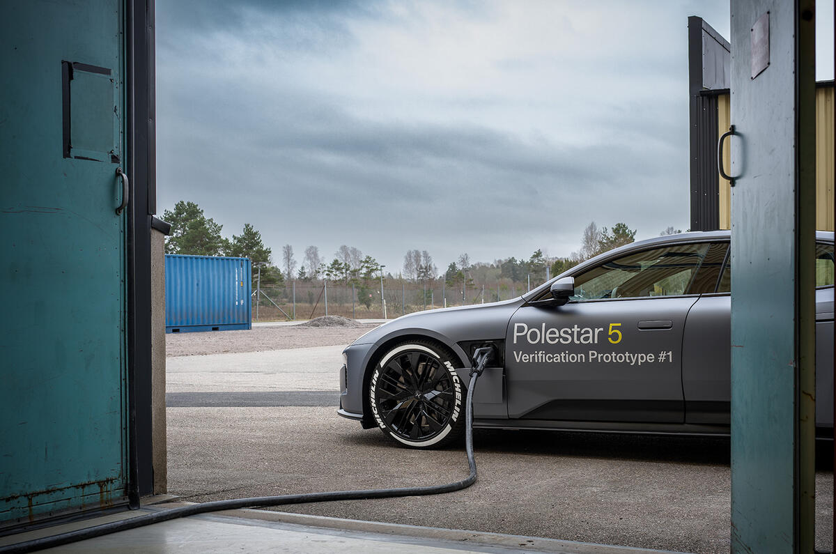 Polestar 5 charging