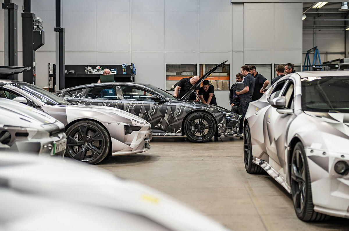 Polestar 5 prototypes