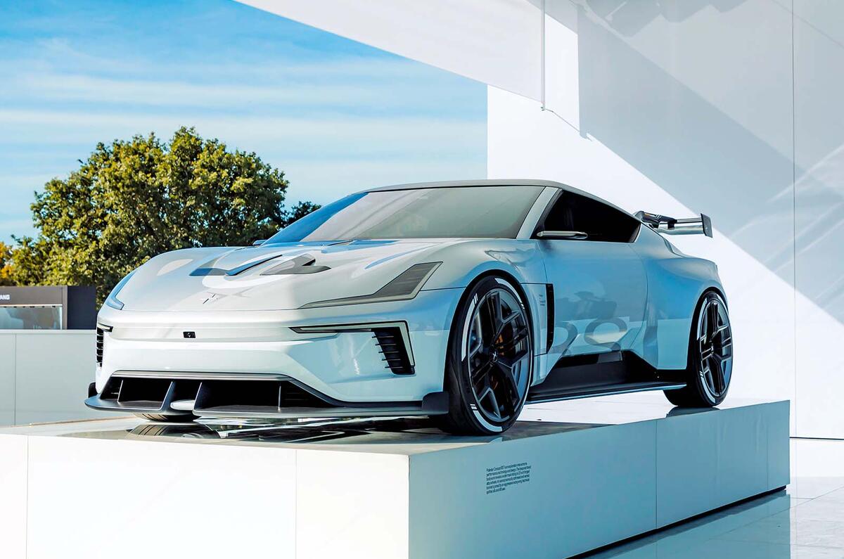 Polestar BST concept front three quarter