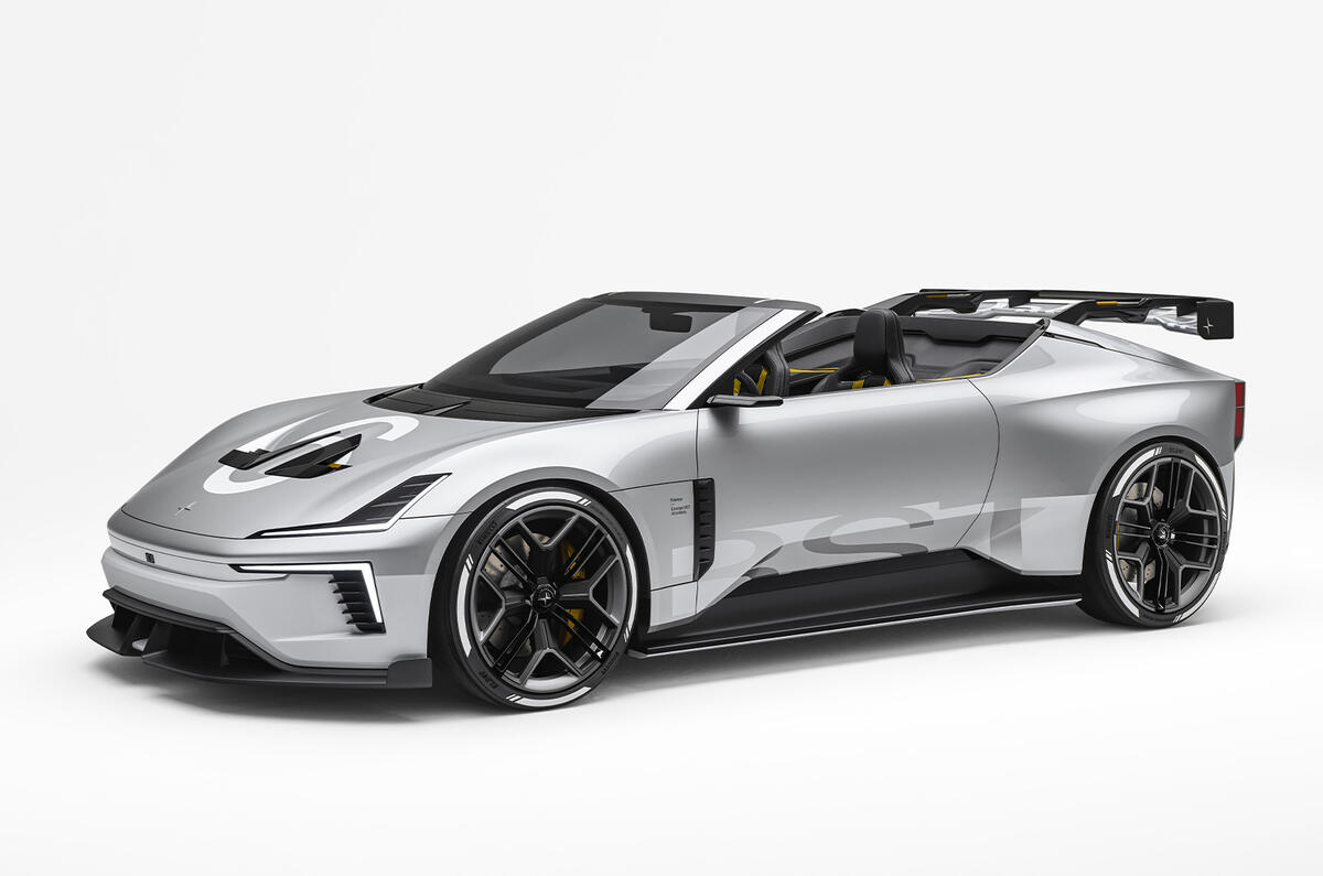 Polestar Concept BST static roof down Polestar Concept BST static roof down