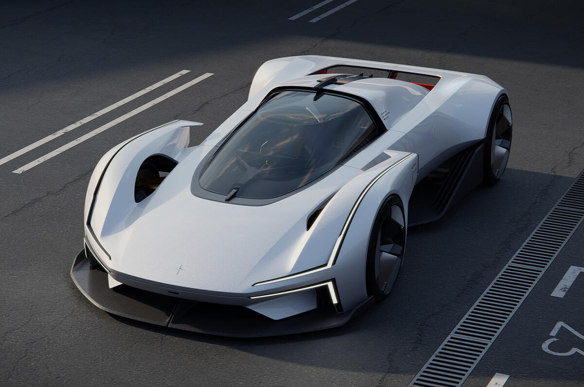 Polestar Synergy concept front lead Polestar Synergy concept front lead