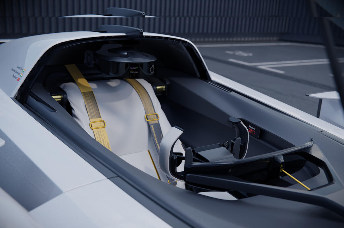 Polestar Synergy concept racing harness Polestar Synergy concept racing harness