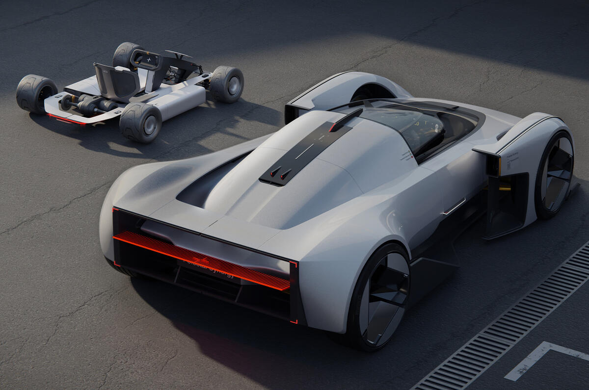 Polestar Synergy concept rear lead Polestar Synergy concept rear lead