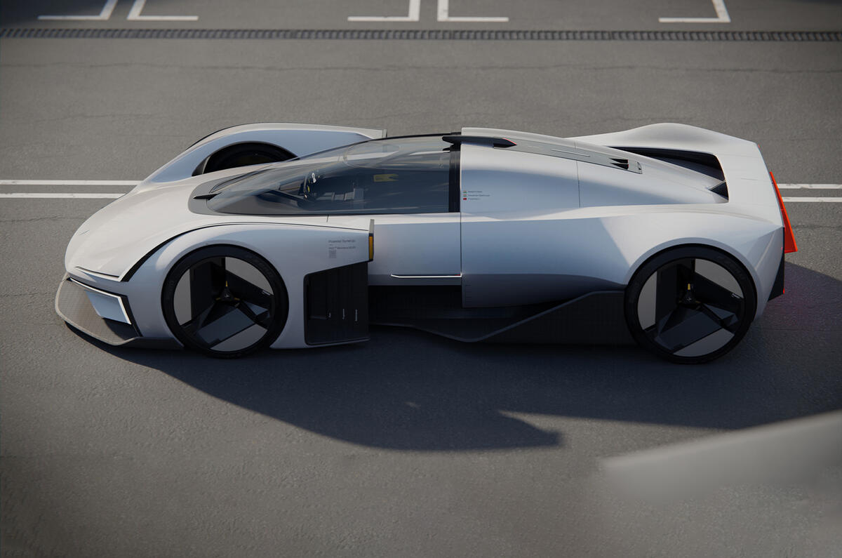Polestar Synergy concept side Polestar Synergy concept side