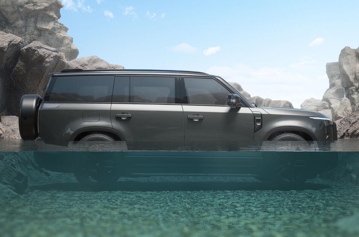 Polestones 01 2023 side wading in water