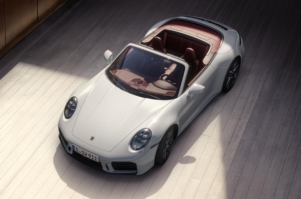 Porsche 911 Carrera S facelift convertible roof down Porsche 911 Carrera S facelift convertible roof down