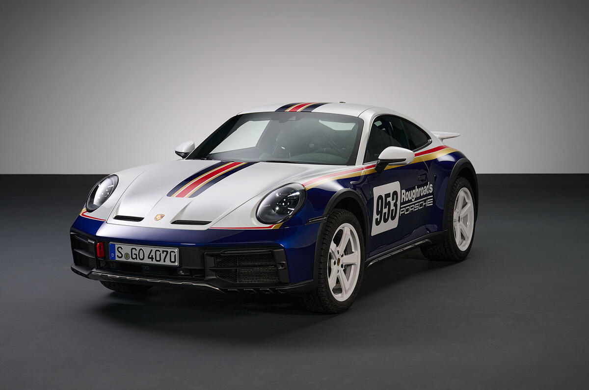 Porsche 911 Dakar front three quarter Porsche 911 Dakar front three quarter
