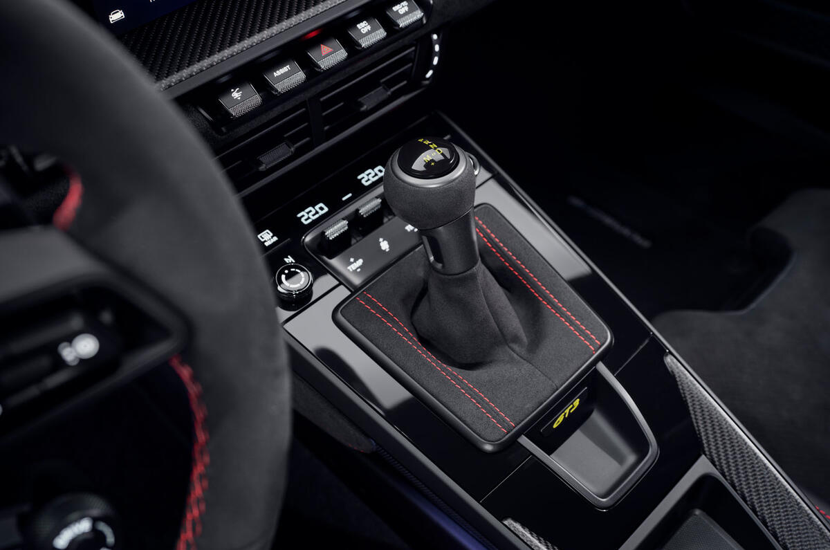 Porsche 911 GT3 2025 gear lever Porsche 911 GT3 2025 gear lever