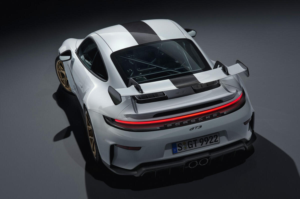 Porsche 911 GT3 2025 rear high Porsche 911 GT3 2025 rear high