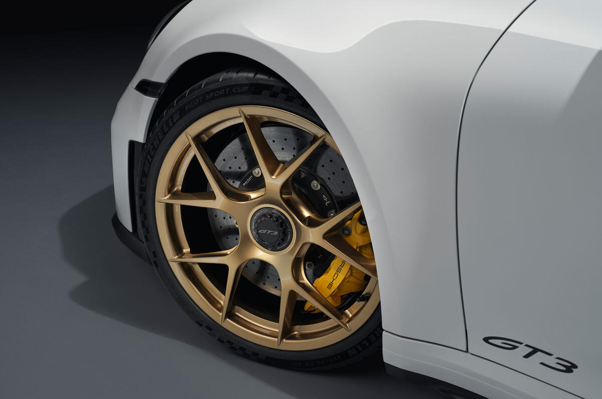 Porsche 911 GT3 2025 wheel detail Porsche 911 GT3 2025 wheel detail