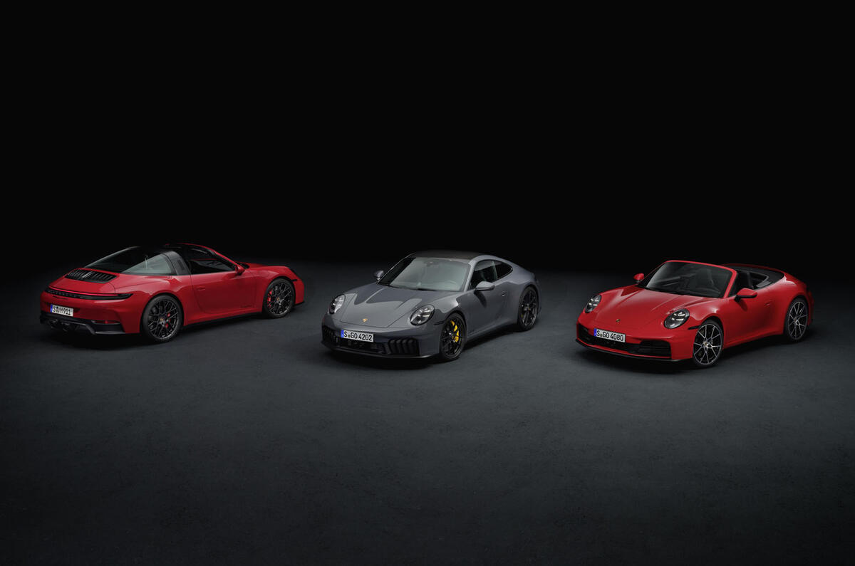 Porsche 911 hybrid line up