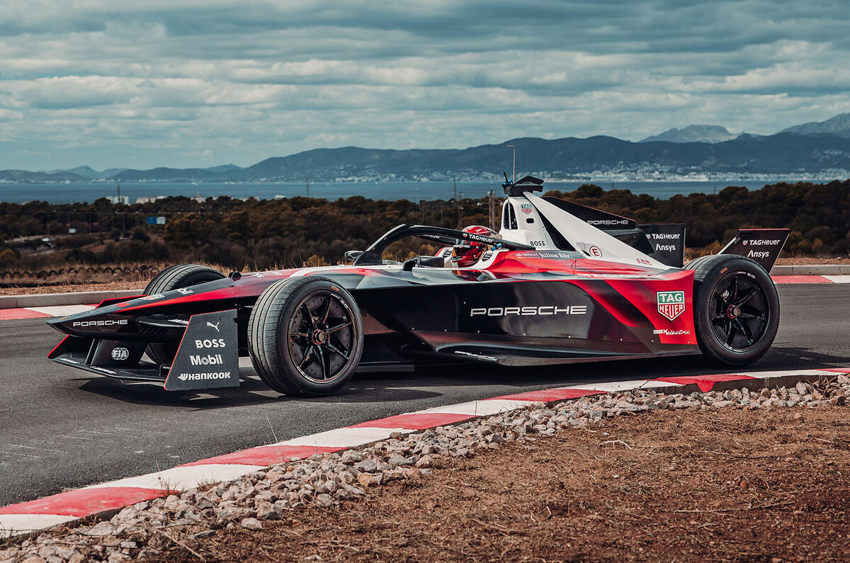 Porsche 99X front right