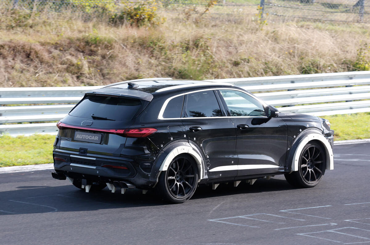 Porsche B SUV mule 3