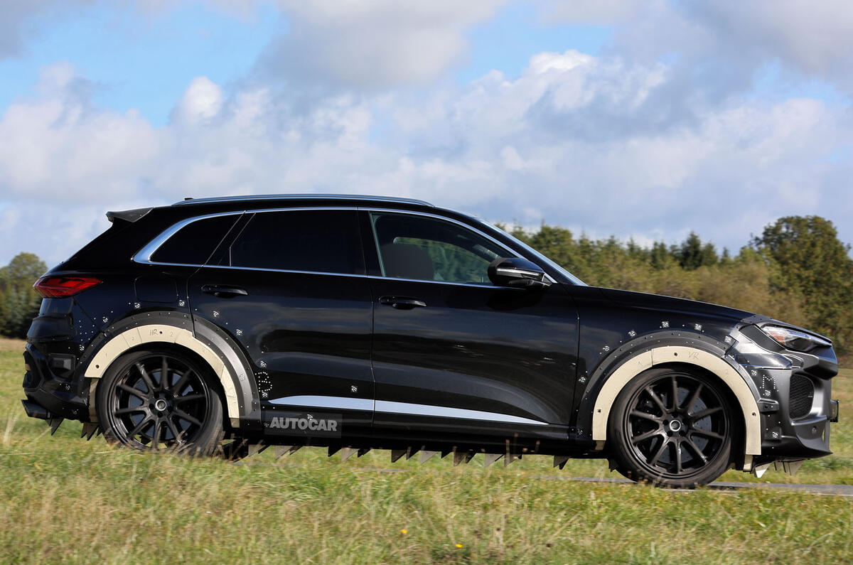 Porsche B SUV mule 5