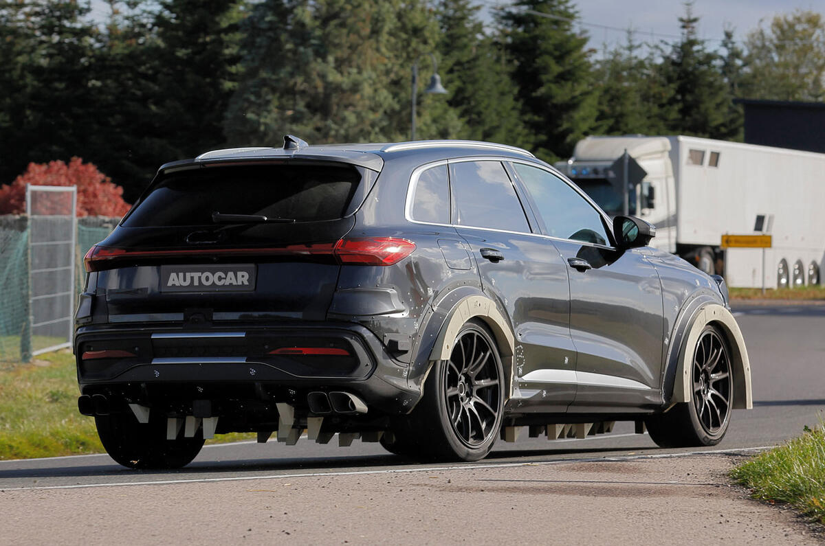 Porsche B SUV mule 6