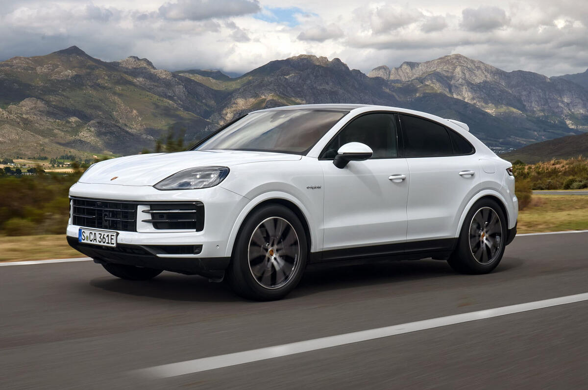 Porsche Cayenne coupe front three quarter Porsche Cayenne coupe front three quarter
