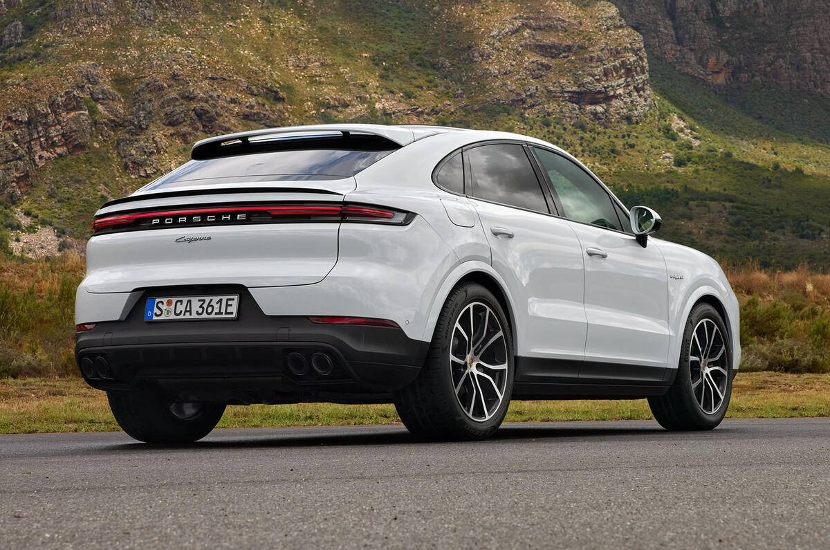 Porsche Cayenne coupe rear three quarter 2 Porsche Cayenne coupe rear three quarter 2