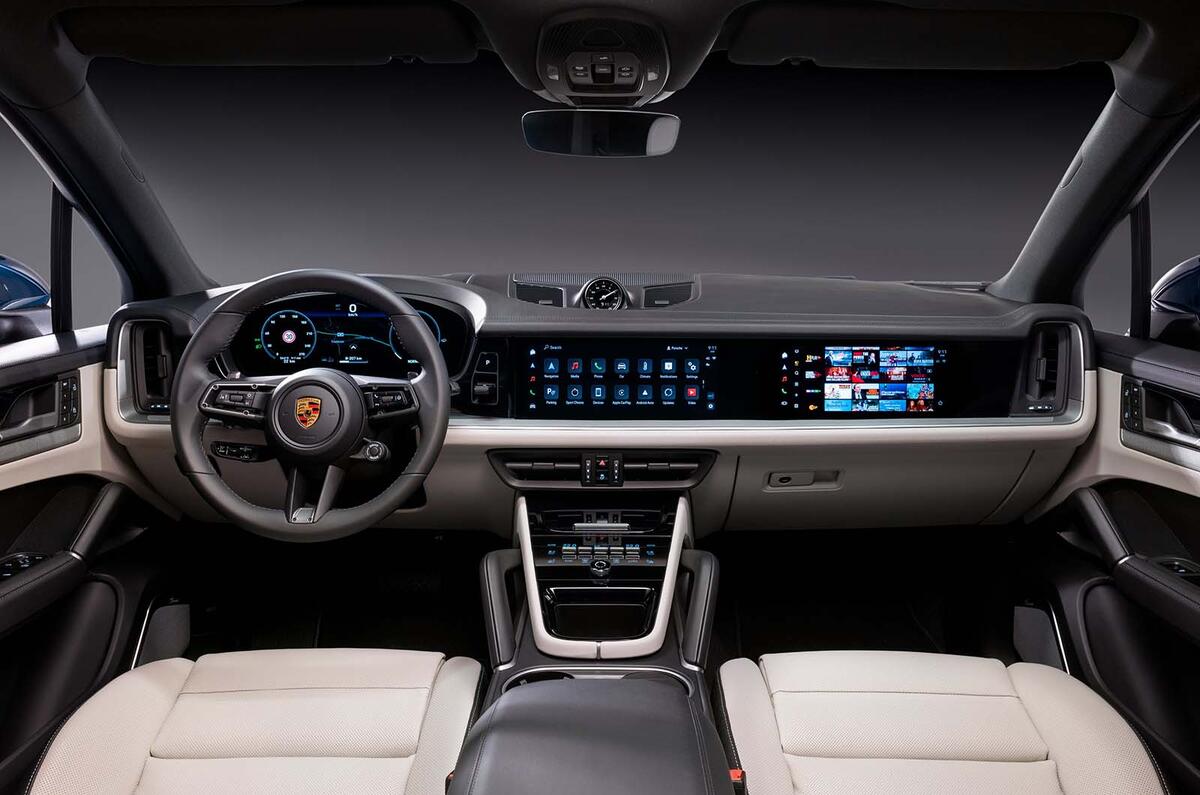 Porsche Cayenne interior Porsche Cayenne interior