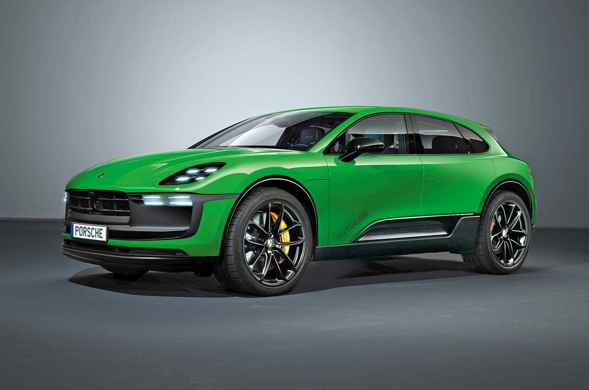 Porsche flagship SUV render Porsche flagship SUV render