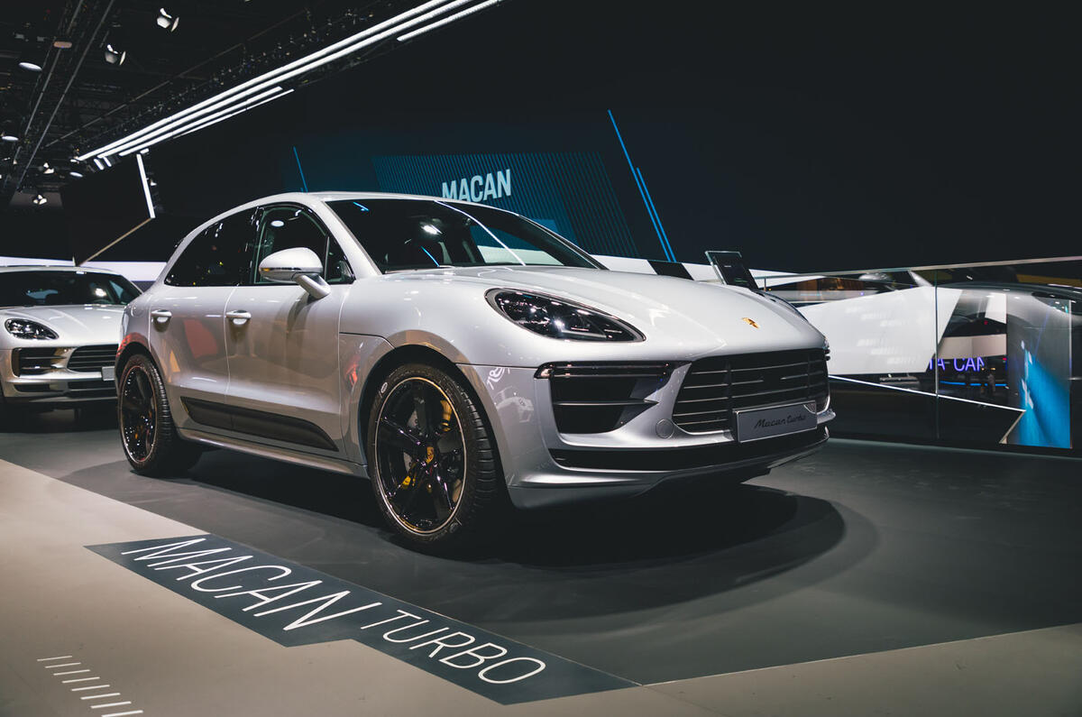 2020 Porsche Macan Turbo at Frankfurt motor show