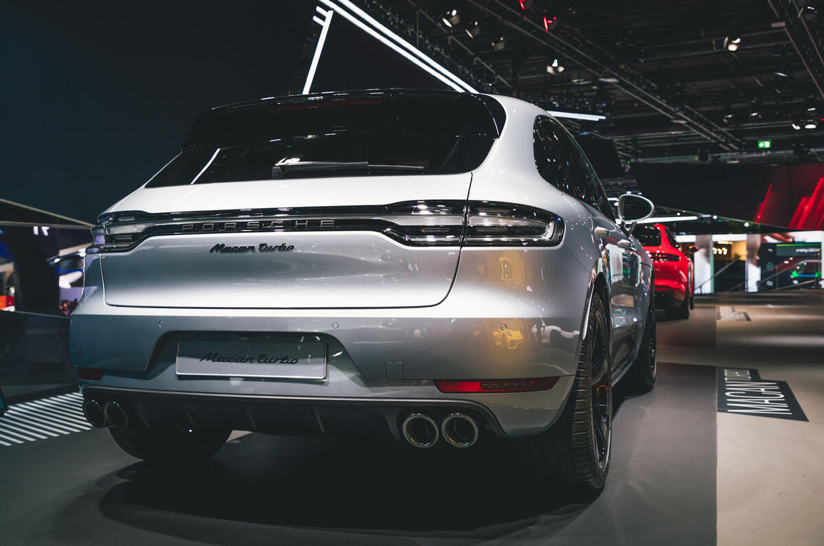 2020 Porsche Macan Turbo at Frankfurt motor show